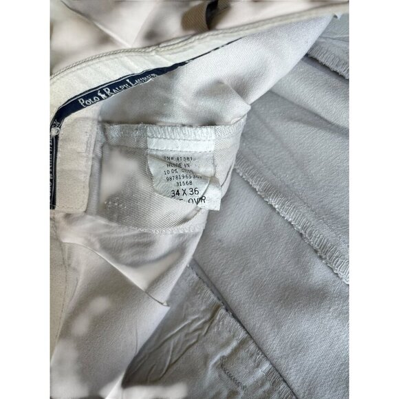 Polo Ralph Lauren Men's Casual Light Khaki Pants - Picture 4 of 8